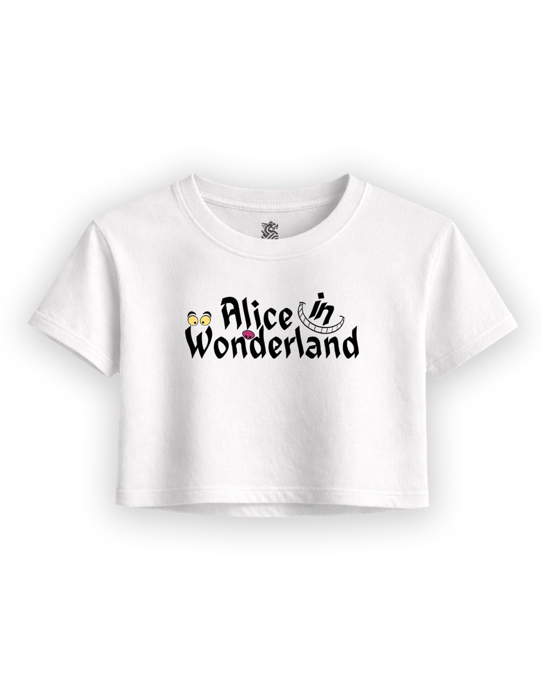 Crop Top: Alice in Wonderland
