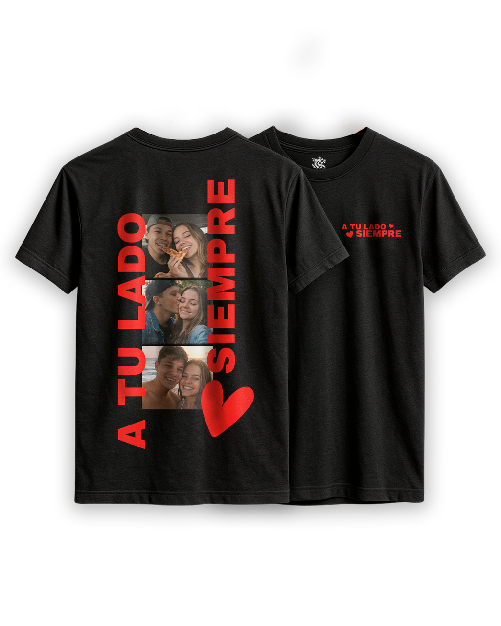 Camiseta personalizada: A Tu Lado Siempre