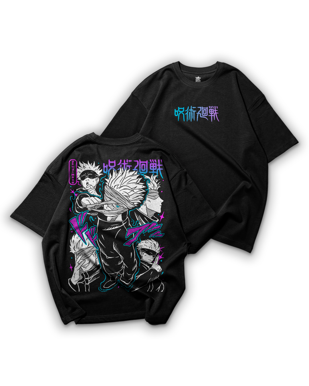 Camiseta Oversize: Jujutsu Kaisen 001