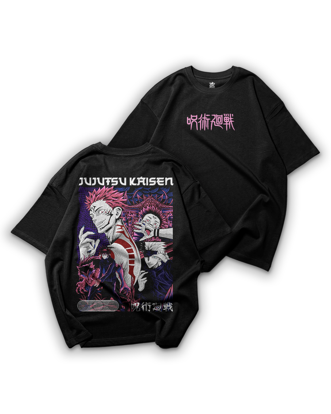 Camiseta Oversize: Jujutsu Kaisen 004