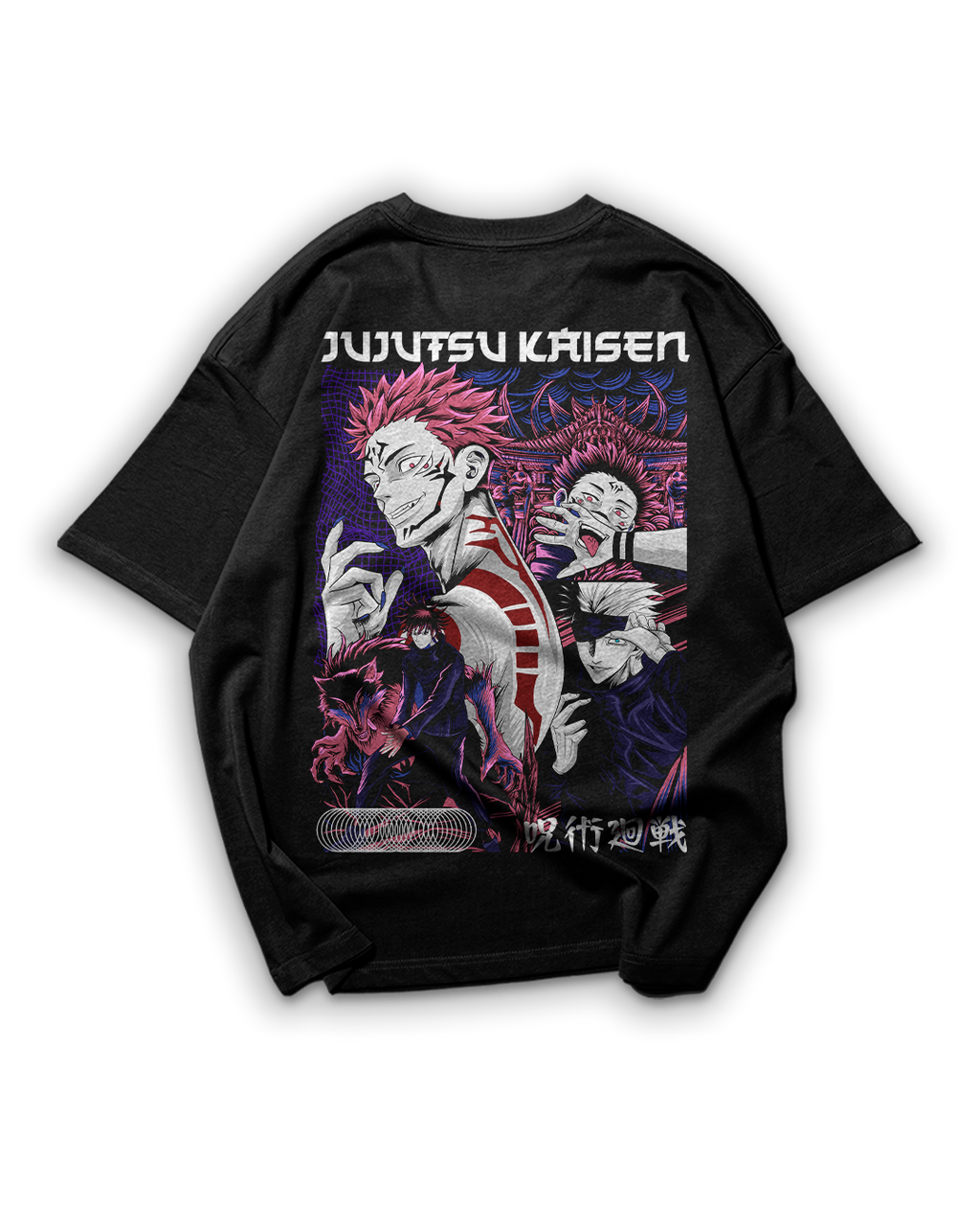 Camiseta Oversize: Jujutsu Kaisen 004