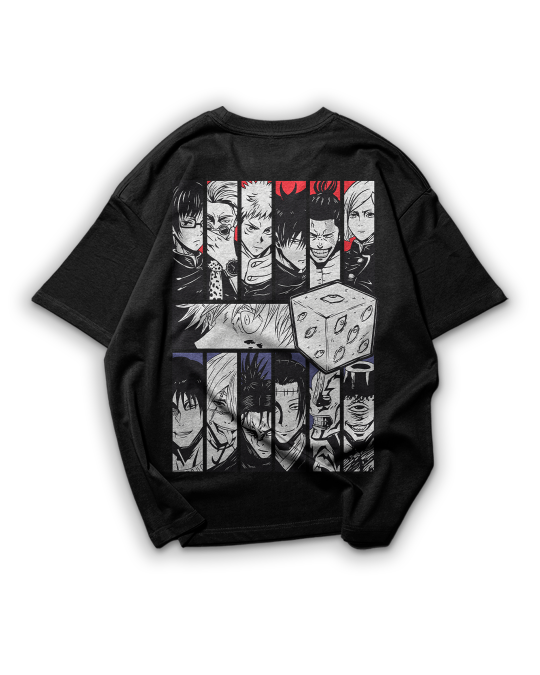 Camiseta Oversize: Jujutsu Kaisen 008